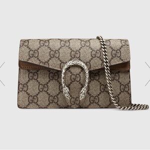 Gucci Mini Dionysus Canvas Crossbody Bag